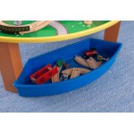 Set trenulete City Explorer KidKraft cu masuta de joaca din lemn Set trenulete City Explorer KidKraft cu masuta de joaca din lemn